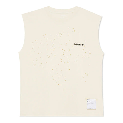 Satisfy MothTech Muscle Tee Aged Ecru 11005-12A02 degliuberti 1