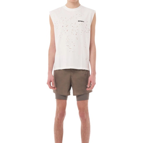 Satisfy MothTech Muscle Tee Aged Ecru 11005-12A02 degliuberti 3