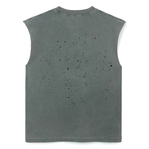 Satisfy MothTech Muscle Tee Faded Black 11005-01A02 degliuberti 2