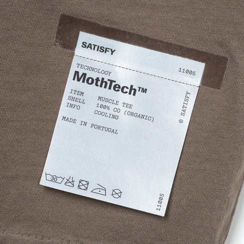 Satisfy MothTech Muscle Tee Sun Bleached Falcon 11005-91E02 degliuberti 7