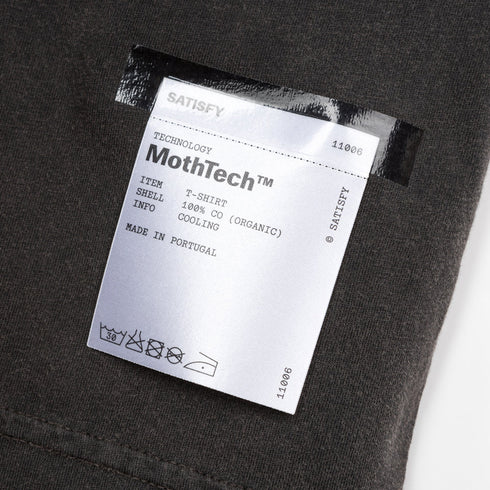 Satisfy MothTech T-Shirt Aged Black 11006-00A02 degliuberti 6