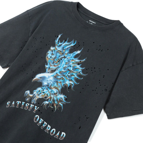 Satisfy MothTech T-Shirt Aged Black 11006-00A15 degliuberti 5