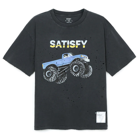 Satisfy MothTech T-Shirt Aged Black 11006-00A21 degliuberti 1