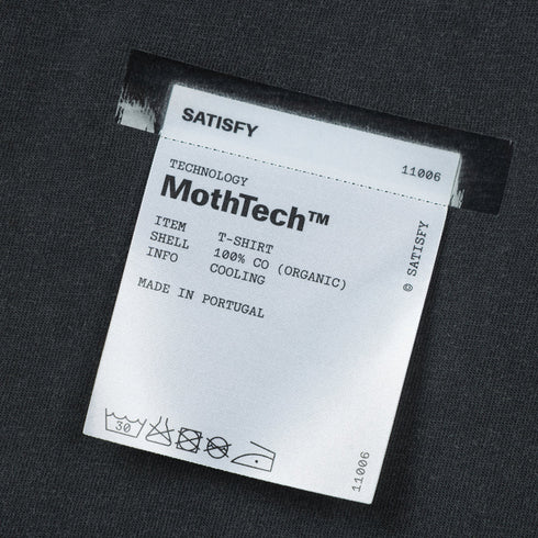 Satisfy MothTech T-Shirt Aged Black 11006-00A21 degliuberti 6