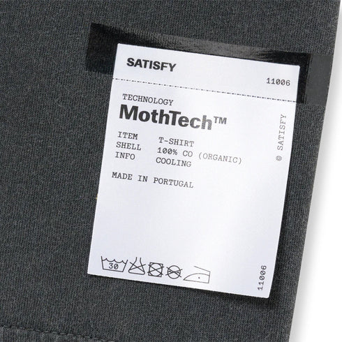 Satisfy MothTech T-Shirt Aged Black 11006-01A19 degliuberti 7