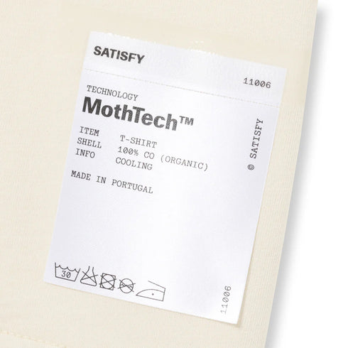 Satisfy MothTech T-Shirt Aged Ecru 11006-12A02 degliuberti 6
