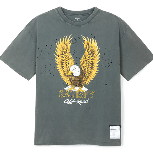 Satisfy MothTech T-Shirt Faded Black 11006-00A08 degliuberti 1