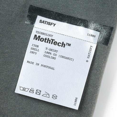 Satisfy MothTech T-Shirt Faded Black 11006-00A08 degliuberti 6