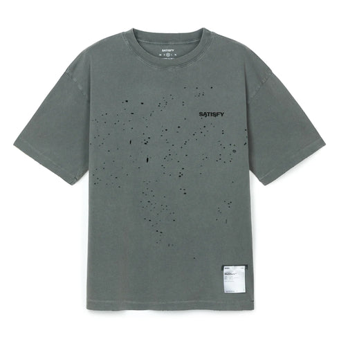 Satisfy MothTech T-Shirt Faded Black 11006-01A02 degliuberti 1