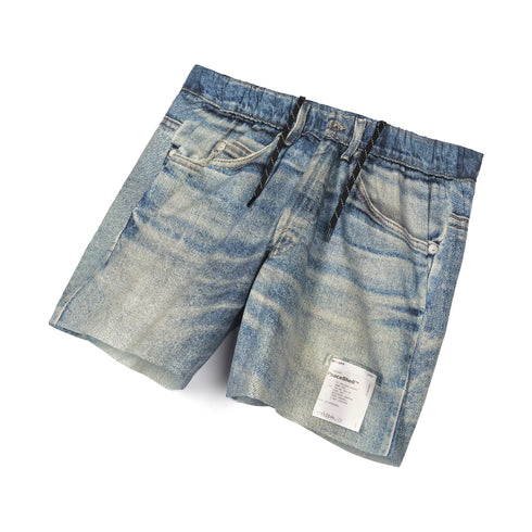Satisfy PeaceShell 5 Unlined Shorts Digital Denim 12008-60G00 degliuberti 5