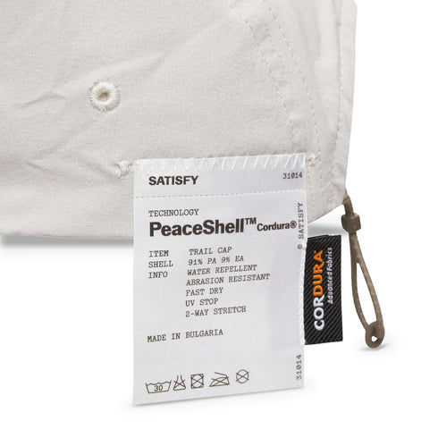 Satisfy PeaceShell Cordura Trail Cap Light Grey 31014-80101 degliuberti 4