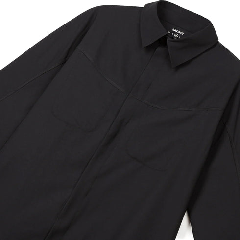 Satisfy PeaceShell River Shirt Black 11143-00000 degliuberti 5