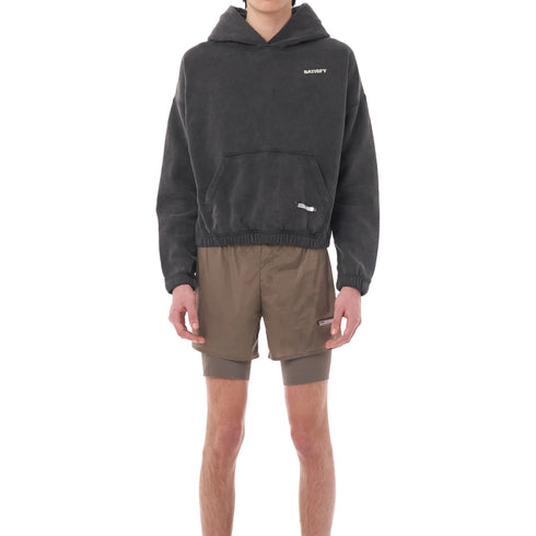 Satisfy SoftCell Hoodie Aged Black 11046-00A02 degliuberti 3