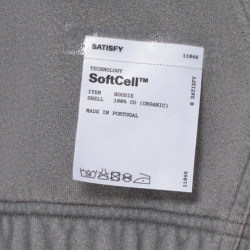 Satisfy SoftCell Hoodie Aged Grey 11046-82A02 degliuberti 6