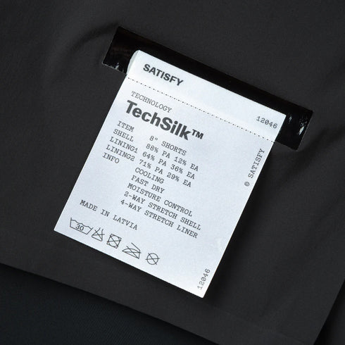Satisfy TechSilk 8 Shorts Black 12046-00000 degliuberti 6