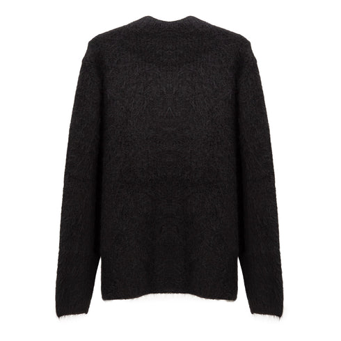 Séfr Haru Sweater Black Alpaca MFW24HARU Degli Uberti