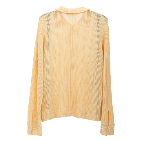 Sefr Jacques Shirt Nelumbo Mesh MSS25JACQUESN EL-1 Back Degli Uberti