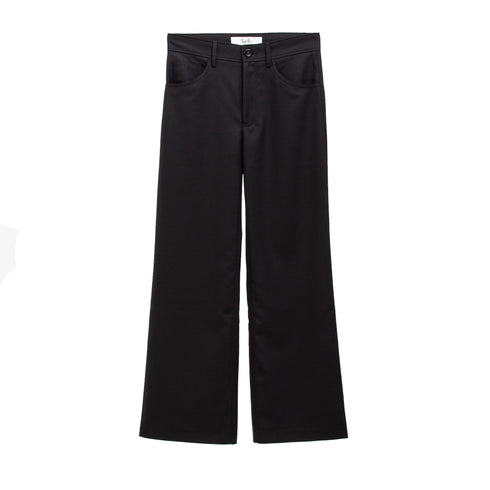Sefr Jiro Trouser Black Wool FW23JIROBLA 7340188572511 Front Degliuberti