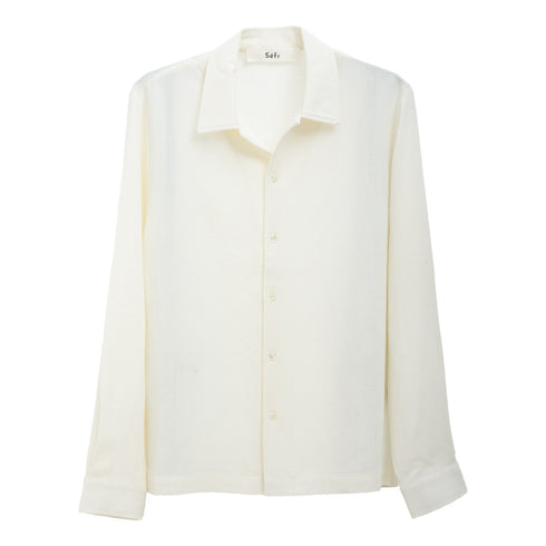 Séfr Sense Shirt Off White Crepe MFW24SENSE Degli Uberti