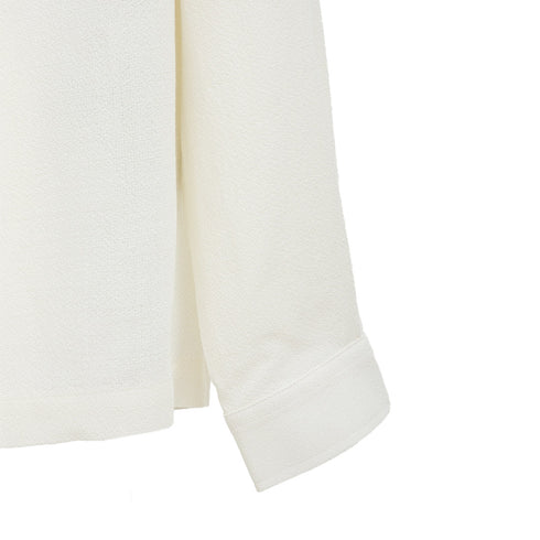 Séfr Sense Shirt Off White Crepe MFW24SENSE Degli Uberti