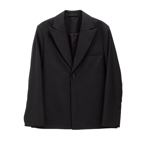 Sefr Seydou Blazer Black Wool MFW24SEYDOUBLA 7340188581865 Front Degliuberti