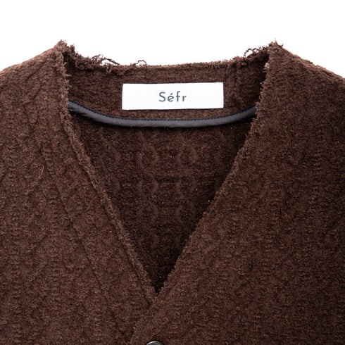 Séfr Zola Cardigan Connemara MFW24ZOLA Degli Uberti