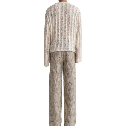 Séfr Aestas Longsleeve Tee Broken White Cotton degliuberti 4