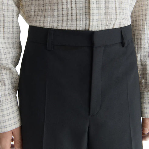 Séfr Jeon Trouser Fine Black Wool MSS26JEONFINB-1 degliuberti 5