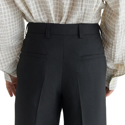 Séfr Jeon Trouser Fine Black Wool MSS26JEONFINB-1 degliuberti 6