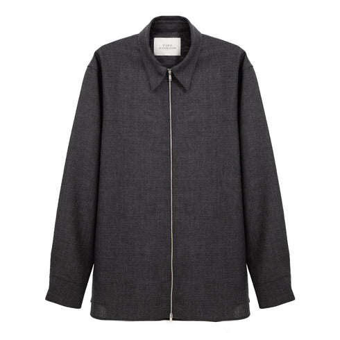 Studio Nicholson Axia Shirt Tarmac Grey 1149 Degli Uberti