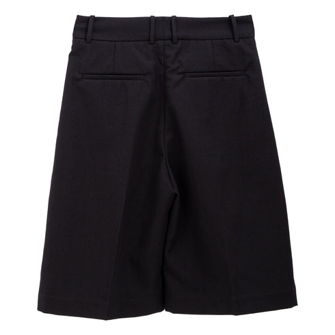 Studio Nicholson Fowld Short Black SNM-1187 5063478015360 Back Degli Uberti