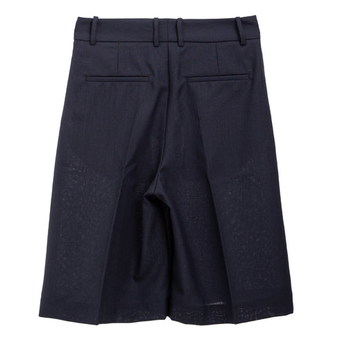 Studio Nicholson Fowld Short Darkest Navy SNM-1187 5063478015421 Back Degli Uberti