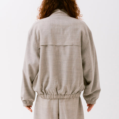 Studio Nicholson Harle Jacket Ice Melange SNM-1271 Fit Back Degli Uberti