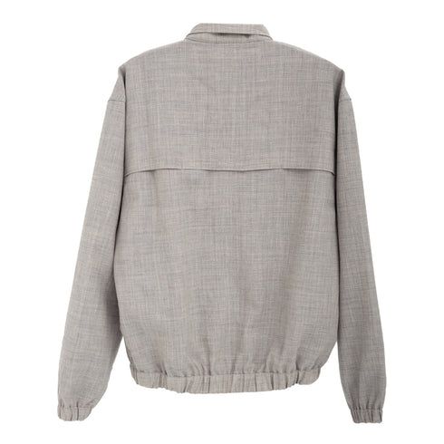 Studio Nicholson Harle Jacket Ice Melange SNM-1271 Back Degli Uberti