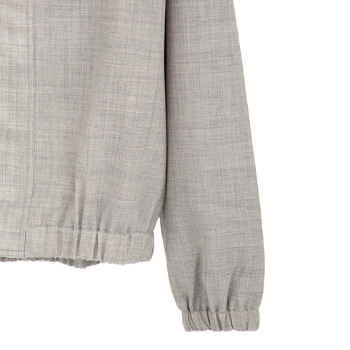 Studio Nicholson Harle Jacket Ice Melange SNM-1271 Detail 2 Degli Uberti