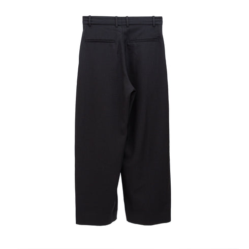 Studio Nicholson Line Pant Black SNM-1185 5056602254209 Back Degliuberti