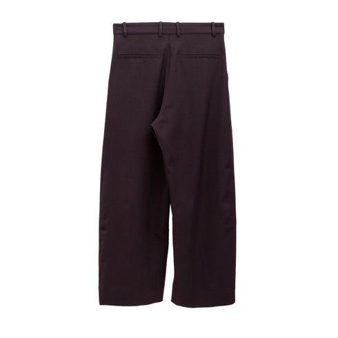 Studio Nicholson Line Pant Espresso Brown SNM-1185 5056602270827 Back Degliuberti