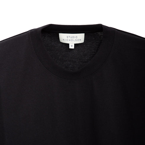 Studio Nicholson Piu T-Shirt Black SNM-1327 Degli Uberti