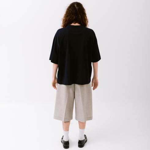 Studio Nicholson Piu T-Shirt Darkest Navy SNM-1327 Fit Back Degli Uberti