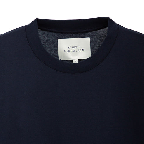 Studio Nicholson Piu T-Shirt Darkest Navy SNM-1327 Detail Degli Uberti