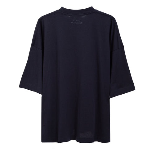 Studio Nicholson Piu T-Shirt Darkest Navy 088 Degli Uberti