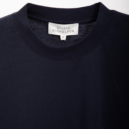 Studio Nicholson Piu T-Shirt Darkest Navy 088 Degli Uberti