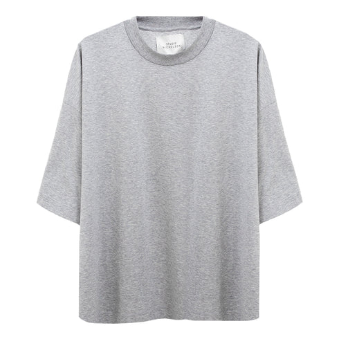 Studio Nicholson Piu T-Shirt Grey Marl 088 Degli Uberti