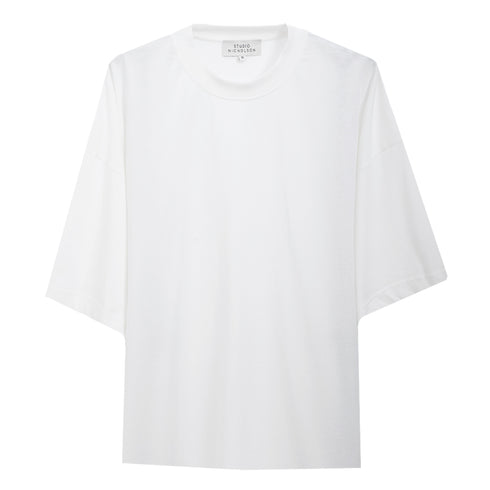 Studio Nicholson Piu T-Shirt Optic White 088 Degli Uberti