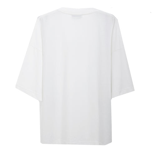 Studio Nicholson Piu T-Shirt Optic White 088 Degli Uberti