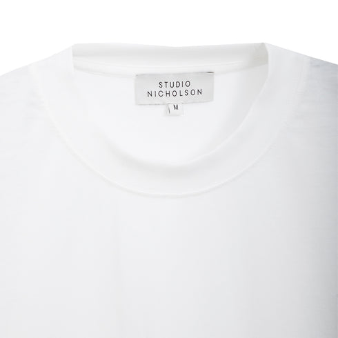 Studio Nicholson Piu T-Shirt Optic White 088 Degli Uberti