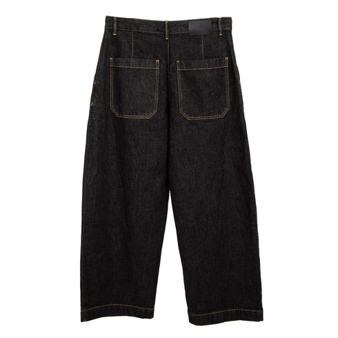 Studio Nicholson Puch Italian Denim Pant Black 1244 Degli Uberti