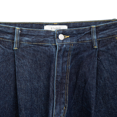 Studio Nicholson Puch Italian Denim Pant Blue Black 1244 Degli Uberti