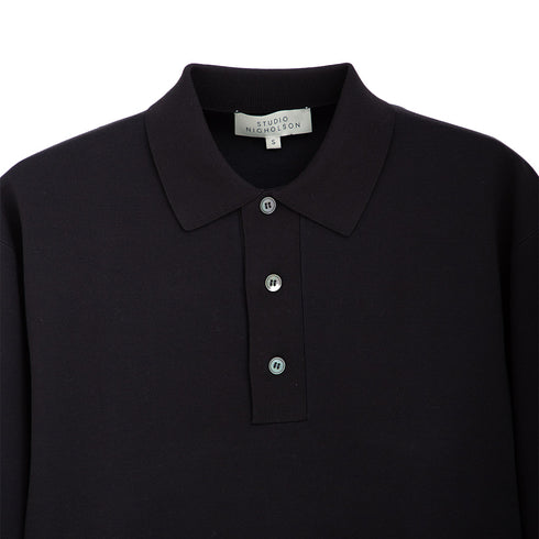 Studio Nicholson Rico Pull Over Darkest Navy SNM-1193 Degli Uberti