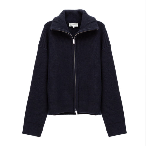 Studio Nicholson Sandos Knit Darkest Navy SNM-1291 5063478051597 Front Degliuberti